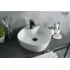 Санфаянс: Накладная белая раковина для ванной Gid N9442 1 в магазине Акватория