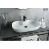 Санфаянс: Накладная белая раковина для ванной Gid N9446b 1 в магазине Акватория