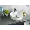 Санфаянс: Накладная белая раковина для ванной Gid D1306h011 1 в магазине Акватория