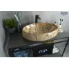 Санфаянс: Накладная раковина для ванной под камень Gid Mnc161 1 в магазине Акватория