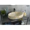 Санфаянс: Накладная раковина для ванной под камень Gid Mnc167 1 в магазине Акватория