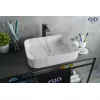 Санфаянс: Накладная раковина для ванной под камень Gid Mnc190 1 в магазине Акватория