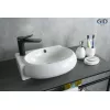 Подвесная белая раковина для ванной  Gid N9100R, изображение 2