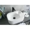 Накладная белая раковина для ванной Gid N9266, изображение 2