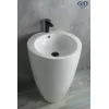 Санфаянс: Напольная белая раковина для ванной Gid Nb133 1 в магазине Акватория