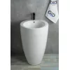 Напольная белая раковина для ванной Gid Nb133, изображение 3