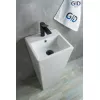 Напольная белая раковина для ванной Gid Nb147, изображение 2