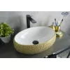 Санфаянс: Накладная цветная раковина для ванной Gid Nc433 1 в магазине Акватория