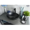 Санфаянс: Накладная черная матовая раковина для ванной Gid Nc901 1 в магазине Акватория