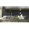 Смеситель для кухни с подключением к фильтру с питьевой водой Lemark Comfort LM3075BN, Выбрать цвет:  никель, изображение 8