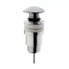 Санфаянс: Донный клапан для раковины CeramaLux универсальный, хром 1 в магазине Акватория