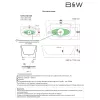 Ванна акриловая Black&White SB103 170*80, изображение 4