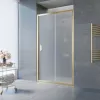 Душевые ограждения: Дверь в душевой проем Vegas-glass ZP 100 09 10 профиль золото стекло матовое 100 см 1 в магазине Акватория