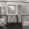 Мебель для ванной: Тумба с раковиной  OPADIRIS Луиджи-90 серый 1 в магазине Акватория