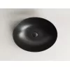 Умывальник чаша накладная овальная Ceramica Nova Element CN6017, Выбрать цвет: Черный матовый, изображение 3