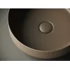 Умывальник чаша накладная круглая Ceramica Nova Element CN6022, Выбрать цвет: Темно-коричневый матовый, изображение 4