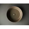 Умывальник чаша накладная круглая Ceramica Nova Element CN6022, Выбрать цвет: Темно-коричневый матовый, изображение 5