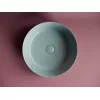 Умывальник чаша накладная круглая Ceramica Nova Element CN6022, Выбрать цвет: Зеленый матовый, изображение 2