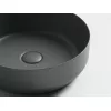 Умывальник чаша накладная круглая Ceramica Nova Element CN6022, Выбрать цвет: Темный антрацит матовый, изображение 4