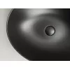 Умывальник чаша накладная овальная Ceramica Nova Element CN6017, Выбрать цвет: Черный матовый, изображение 5