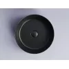 Умывальник чаша накладная круглая Ceramica Nova Element CN6032, Выбрать цвет: Черный матовый, изображение 4