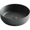 Умывальник чаша накладная круглая Ceramica Nova Element CN6022, Выбрать цвет: Темный антрацит матовый, изображение 7