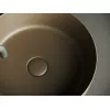 Умывальник чаша накладная круглая Ceramica Nova Element CN6022, Выбрать цвет: Темно-коричневый матовый, изображение 3