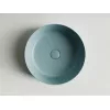 Умывальник чаша накладная круглая Ceramica Nova Element CN6022, Выбрать цвет: Зеленый матовый, изображение 8