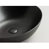 Умывальник чаша накладная овальная Ceramica Nova Element CN6017, Выбрать цвет: Черный матовый, изображение 4