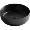 Умывальник чаша накладная круглая Ceramica Nova Element CN6022, Выбрать цвет: Черный матовый, изображение 6