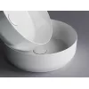 Умывальник чаша накладная круглая Ceramica Nova Element CN6022, Выбрать цвет: Белый, изображение 3