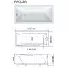 Ванна 1Marka  PRIME, Выбрать размер: 150x75, изображение 6