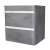 Тумба подвесная со столешницей МДФ Style Line Атлантика бетон темный, Выбрать размер: 60, изображение 3