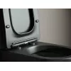 Подвесной унитаз Ceramica Nova Metropol Rimless CN4002, Выбрать цвет: Черный матовый, изображение 5