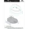 Гидромассажная ванна Royal Bath  ALPINE DE LUXE, Выбрать размер: 140x95, Ориентация: левая, изображение 2