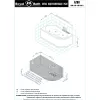 Гидромассажная ванна Royal Bath  AZUR STANDART, Выбрать размер: 140x80, Ориентация: левая, изображение 3