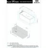 Гидромассажная ванна Royal Bath  TUDOR STANDART, Выбрать размер: 150x70, изображение 4