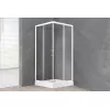 Душевой уголок Royal Bath RB HPD RB HP квадратный, Цвет стекла: прозрачное, Высота поддона: Низкий, Цвет профиля: Белый, Выбрать размер: 90x90, изображение 2