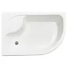 Душевой поддон Royal Bath  RB 8120BK ассиметричный высокий, Выбрать размер: 120*80, Ориентация: левая, изображение 2