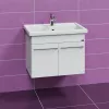 Мебель для ванной: Тумба для умывальника СанТа Вегас подвесная 1 в магазине Акватория