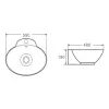 Раковина накладная WeltWasser SK ELBACH 3072, изображение 4