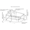 Ванна акриловая Radomir Ирма L/R, Выбрать размер: 149х96, Ориентация: левая, изображение 17