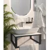 Мебель для ванной: Столешница из керамогранита 1Marka LOFT  60, светло-серый МА01 Nat 1 в магазине Акватория