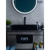 Накладная раковина для ванной Gid BL9396 черная глянцевая, изображение 2