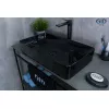 Накладная раковина для ванной Gid BL9396 черная глянцевая, изображение 4