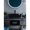 Накладная раковина для ванной Gid Bm1302 черная матовая, Выбрать цвет: Черный матовый, изображение 2