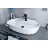 Накладная белая раковина для ванной Gid D1346, изображение 4