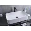 Санфаянс: Накладная раковина для ванной Gid N9596 белая 1 в магазине Акватория