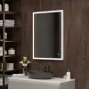 Мебель для ванной: Зеркало ACWEN "Solid Silver LED" 60х80, реверсивное крепление, серебро 1 в магазине Акватория