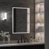 Мебель для ванной: Зеркало ACWEN "Solid White LED" 60х80, реверсивное крепление, белый 1 в магазине Акватория